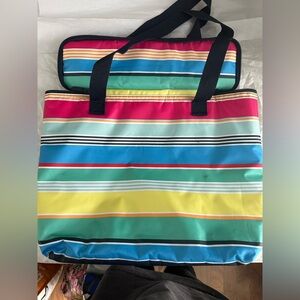 Thirty one Colorful Striped cooler Bag